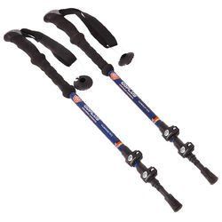 Pair 2 Trekking Walking Hiking Sticks