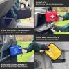 QUADKIT ATV Emergency Kit (106 Essential Items) for ATV;  UTV;  SxS;  4 Wheelers;  Quads;  Side by Sides;  4x4s;  Off-Road | 4-in-1 Kit: Auto Kit;  Fi