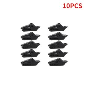 50pcs Heavy Duty Tent Snaps; Outdoor Clamps; Camping Accessories (size: 10pcs)