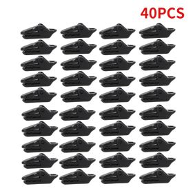 50pcs Heavy Duty Tent Snaps; Outdoor Clamps; Camping Accessories (size: 40pcs)