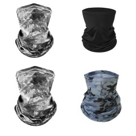 Neck Gaiter; Face Coverings for Men Women;  Balaclava Face Mask for Fishing Hiking Running Cycling Motorcycle Ski Snowboard (Quantity: 4 Packs, Type: Two)