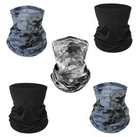 Neck Gaiter; Face Coverings for Men Women;  Balaclava Face Mask for Fishing Hiking Running Cycling Motorcycle Ski Snowboard (Quantity: 5 Packs, Type: Three)
