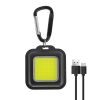 Multi-function Mini LED Work Light COB LED Flashlight Outdoor USB Rechargeable Keychain Lighting Torch Outdoor Camping Light