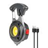 Multi-function Mini LED Work Light COB LED Flashlight Outdoor USB Rechargeable Keychain Lighting Torch Outdoor Camping Light