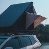 Trustmade Triangle Aluminium Black Hard Shell Grey Rooftop Tent Scout Pro Series