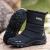 Snow boots Men Hiking Shoes waterproof winter