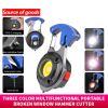 Multi-function Mini LED Work Light COB LED Flashlight Outdoor USB Rechargeable Keychain Lighting Torch Outdoor Camping Light